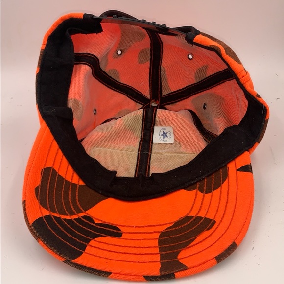 Vintage 80s ROUGH COUNTRY HUNTERS CHOICE PATCH SNAPBACK TRUCKER HAT MADE IN USA - Picture 4 of 4